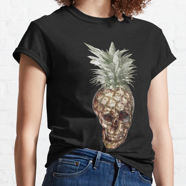 3D Graphic Pineapple Cute Women T-Shirt 