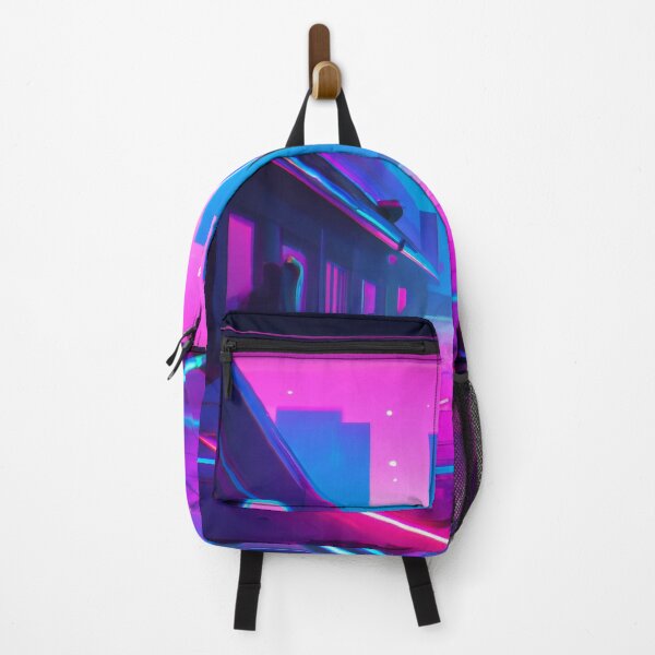 Item preview, A person standing in a room with neon lights designed and sold by aryan-gallery.