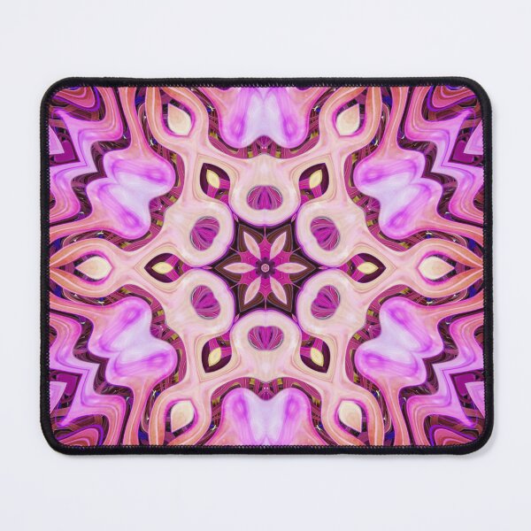 Item preview, Boho Vibes Kaleidoscope Abstract Maximalist Style Hippie Colors Mix of Cream Lilac Violet Mauve 15 of 16 designed and sold by Beachy.