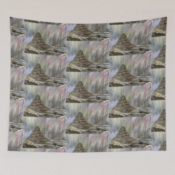Item preview, Volcano in Iceland and starry night designed and sold by rart24.
