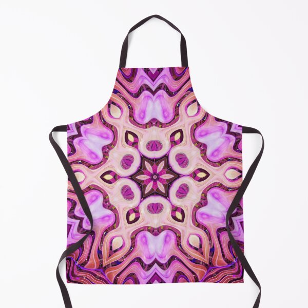 Item preview, Boho Vibes Kaleidoscope Abstract Maximalist Style Hippie Colors Mix of Cream Lilac Violet Mauve 15 of 16 designed and sold by Beachy.