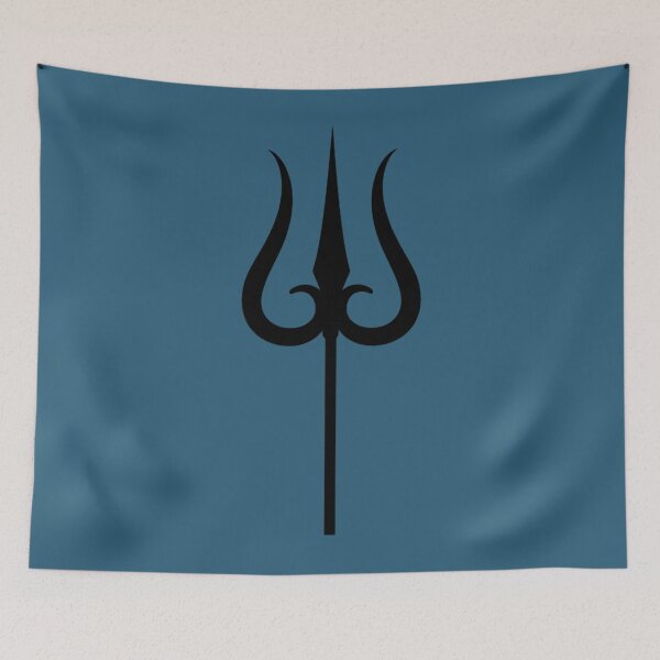 Item preview, Hindi Sticker and tshirts trishul   designed and sold by AmosNolann.