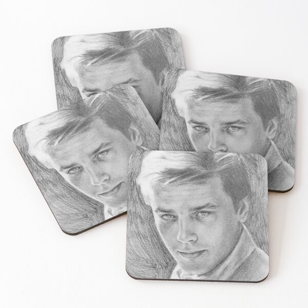 Artikelvorschau, Alain Delon entworfen und verkauft von GoldsteinART.