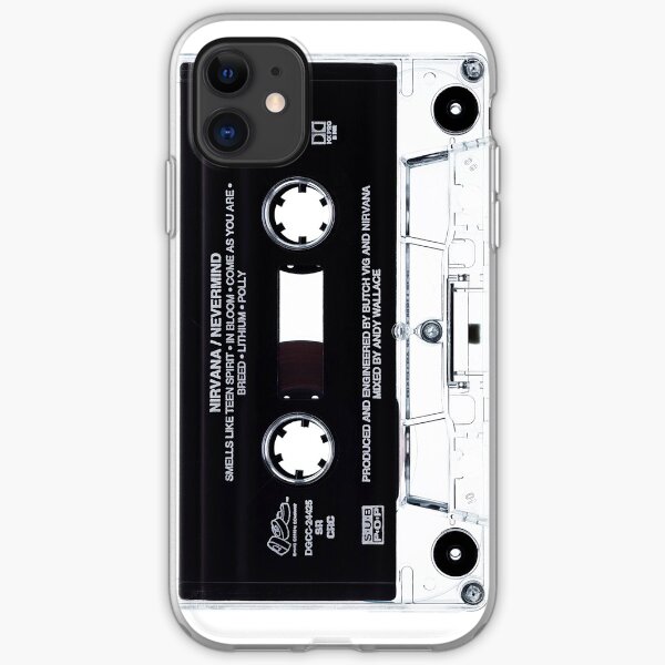 Music Tape Cover Nirvana Grunge iPhone Soft Case
