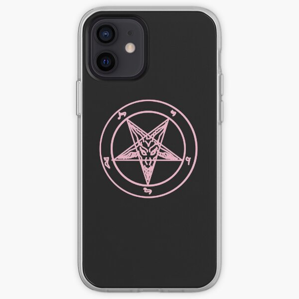 Pink Baphomet iPhone Soft Case