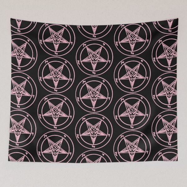 Item preview, Pink Baphomet designed and sold by ShayneoftheDead.