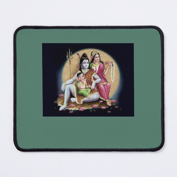 Item preview, Indian Gods Shiva Parvati and Ganesha designed and sold by AmosNolann.