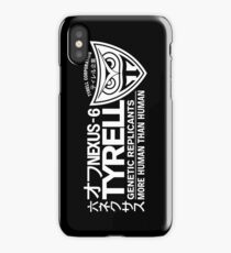 Tyrell - Nexus 6 Black iPhone Case