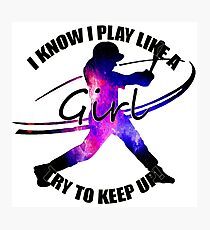 Softball Photographic Print