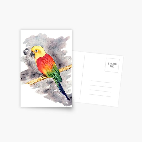 Item preview, Rainbow Parrot designed and sold by Helen Murdock-Prep.
