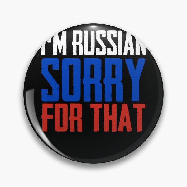 Item preview, Sorry For That Russian designed and sold by kibbeegaddisi.