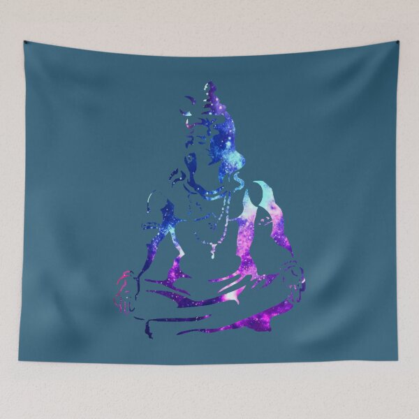 Item preview, Adiyogi Meditating Galaxy  designed and sold by AmosNolann.