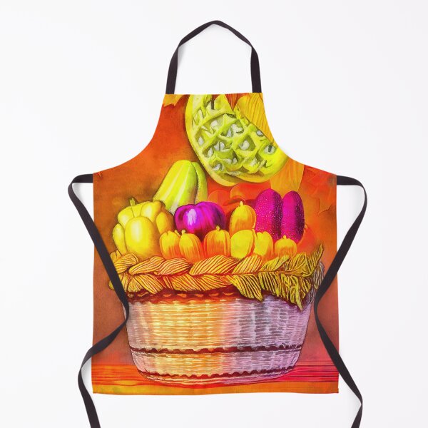 Item preview, Fruits and vegetables in a basket designed and sold by AnnArtshock.
