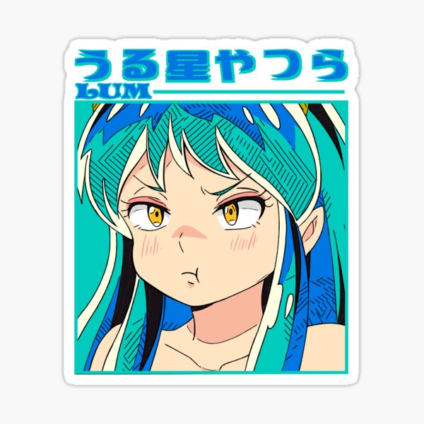 Urusei Yatsura Stickers for Sale | Redbubble