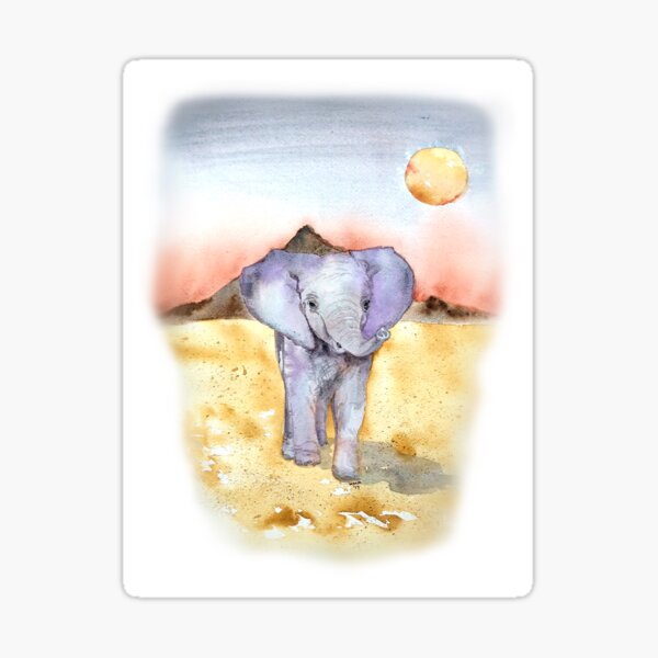 Elephant Walk Sticker