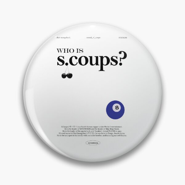 Item preview, who is s.coups? designed and sold by glaciva.