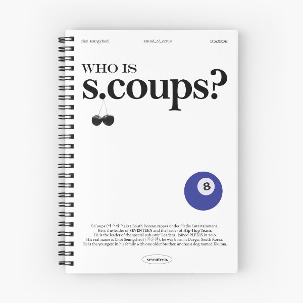 Item preview, who is s.coups? designed and sold by glaciva.
