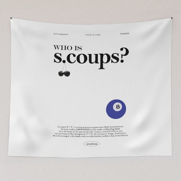 Item preview, who is s.coups? designed and sold by glaciva.