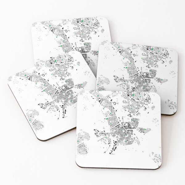 Item preview, Map of Helsinki with its schools in colour designed and sold by jean-nicolas.