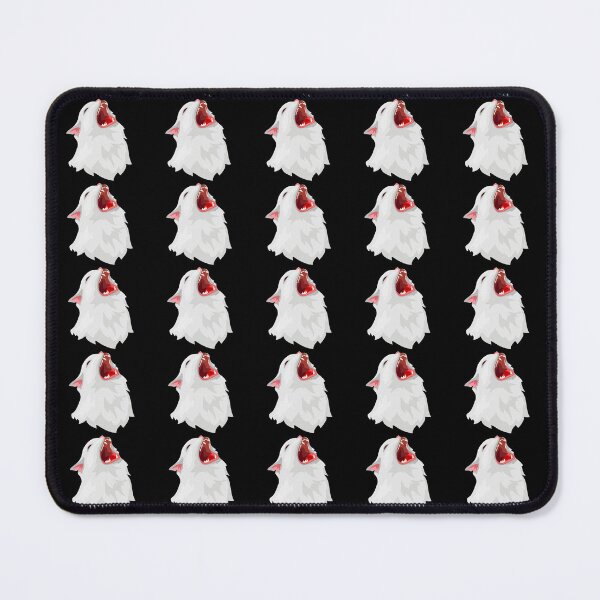 Item preview, White Cat Screaming, Cursed Cat Images designed and sold by printify.