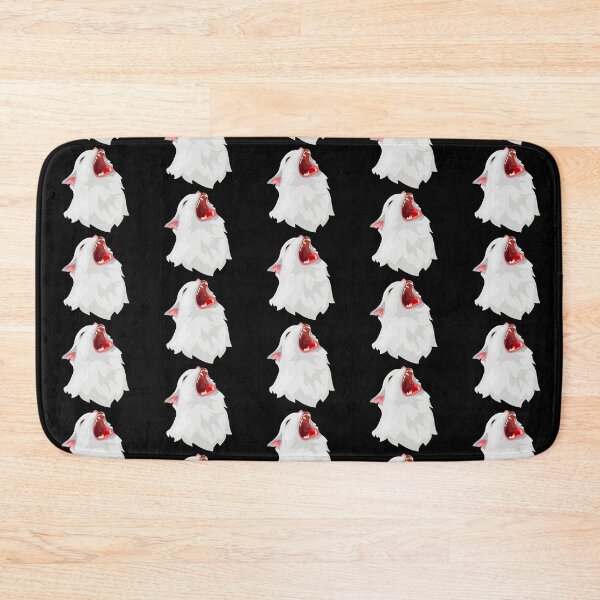 Item preview, White Cat Screaming, Cursed Cat Images designed and sold by printify.