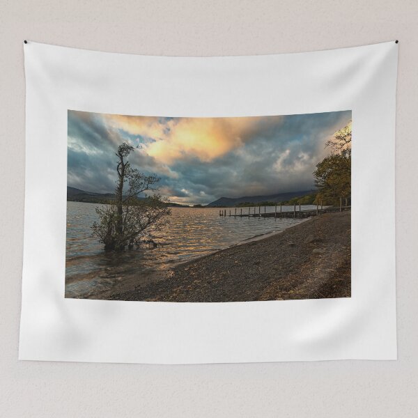 Item preview, Derwentwater sunset designed and sold by Reg-K-Atkinson.