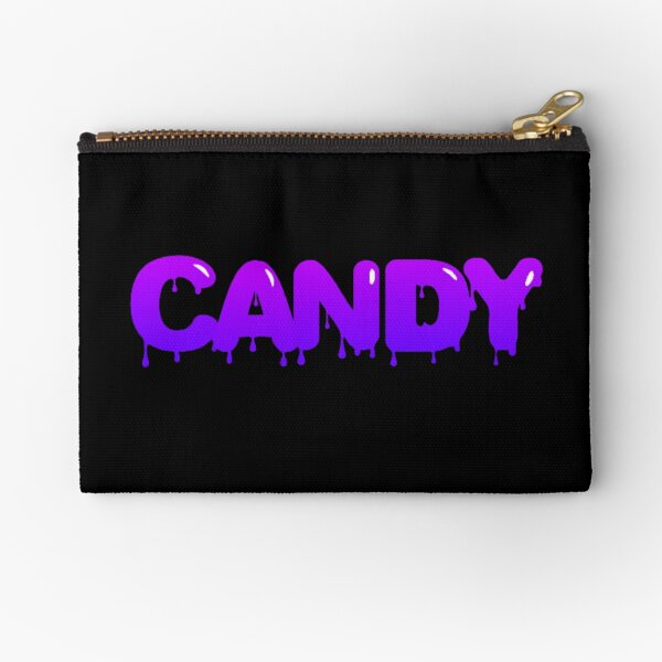 Candy Purple Zipper Pouch
