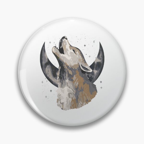 Item preview, Howling Wolf To The Moon designed and sold by patternprint1.