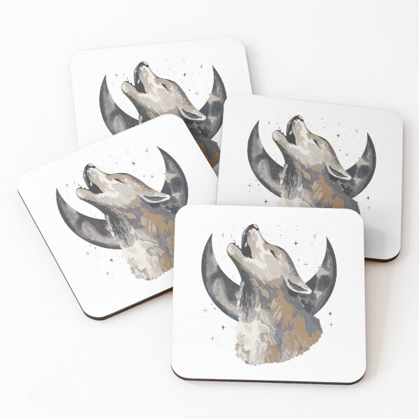Item preview, Howling Wolf To The Moon designed and sold by patternprint1.