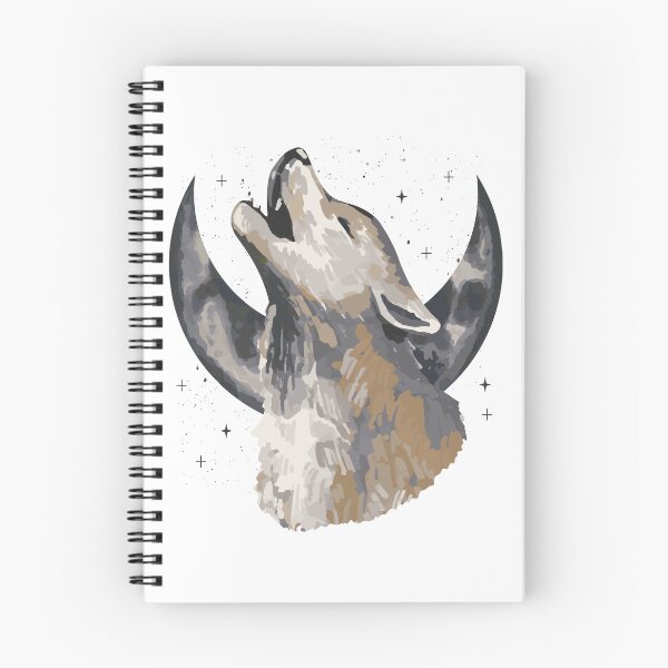 Item preview, Howling Wolf To The Moon designed and sold by patternprint1.