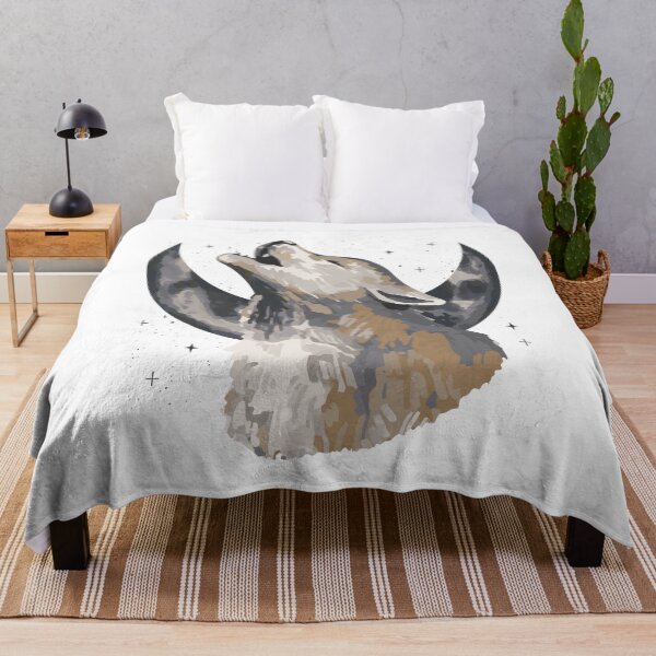 Item preview, Howling Wolf To The Moon designed and sold by patternprint1.