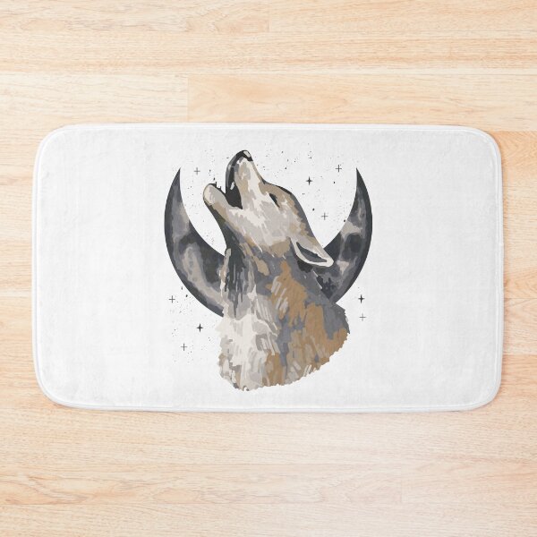 Item preview, Howling Wolf To The Moon designed and sold by patternprint1.