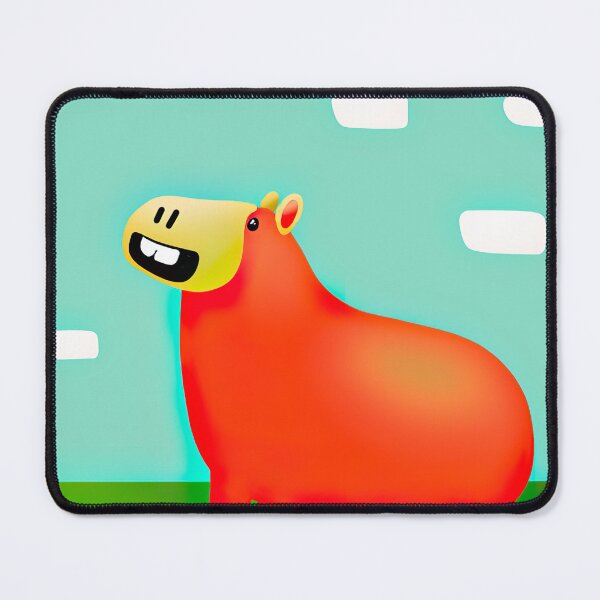Item preview, Happy Capybara Children's Illustration designed and sold by SubtleSplit.
