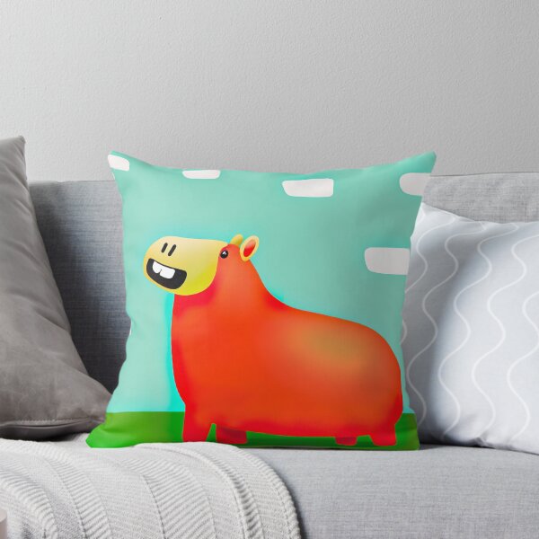 Item preview, Happy Capybara Children's Illustration designed and sold by SubtleSplit.