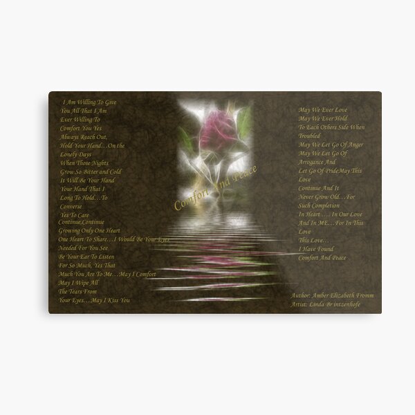 Comfort and Peace Metal Print