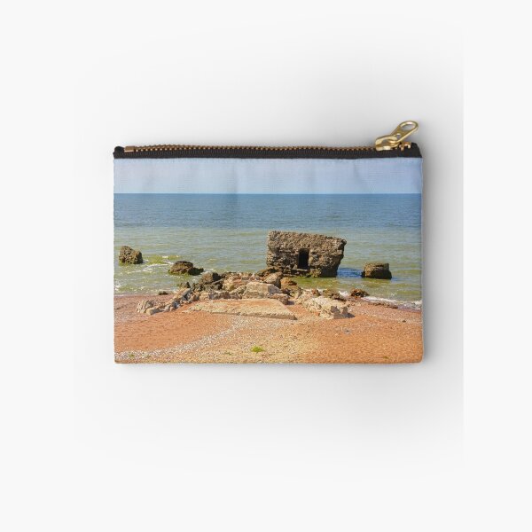 Item preview, Ruins of bunkers in the sea at Karosta beach designed and sold by xophotography.