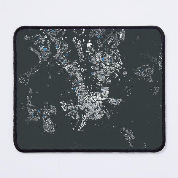 Item preview, Map of Helsinki with its schools in colour designed and sold by jean-nicolas.