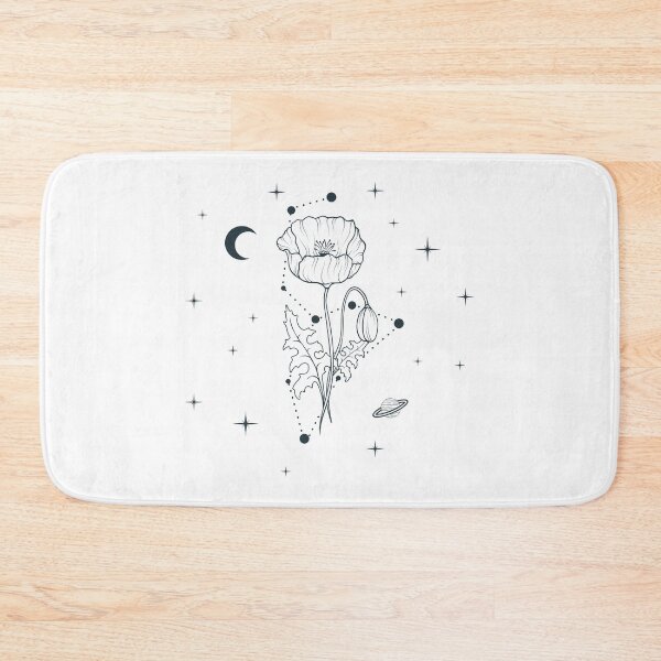 Item preview, August Poppy Birth Flower Constellation designed and sold by OmniRoseArt.