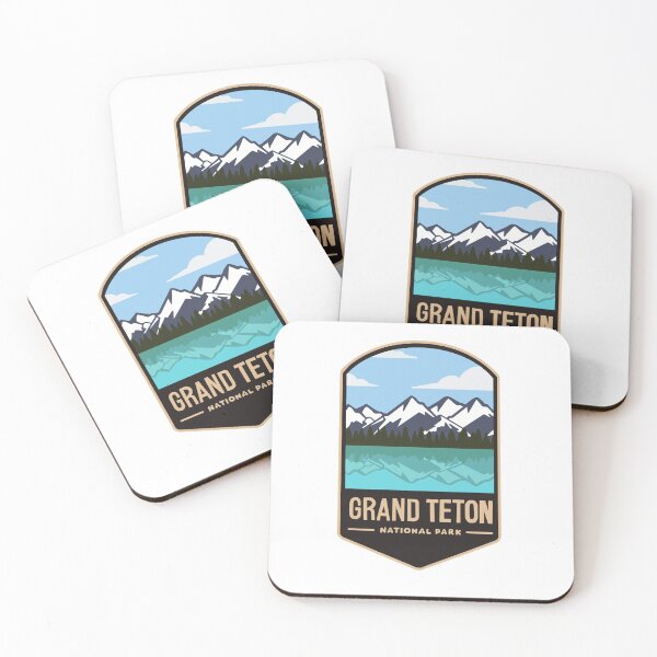 Item preview, Grand Teton National Park Badge designed and sold by rachel-pal.