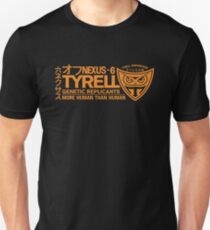Tyrell - Nexus 6 Orange Unisex T-Shirt