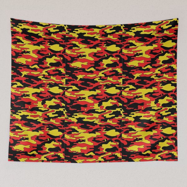Item preview, Red & Yellow Camo designed and sold by Corey Paige Designs.
