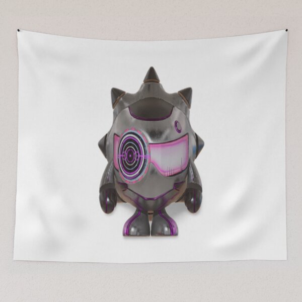 Item preview, NFT Art Toy scanner cyberbot Phill. designed and sold by ErisMerch.
