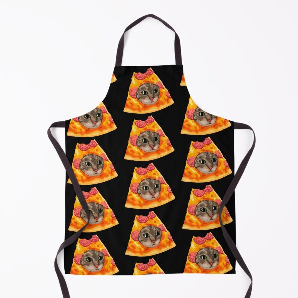 Item preview, Funny Pizza Cat, Cursed Cat Images designed and sold by printify.
