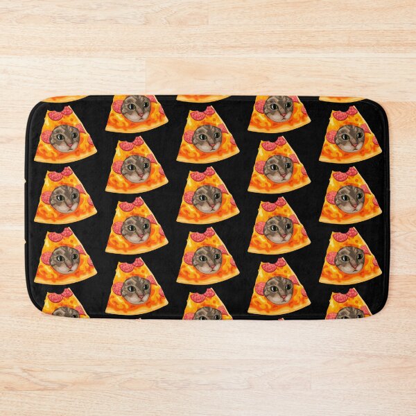 Item preview, Funny Pizza Cat, Cursed Cat Images designed and sold by printify.