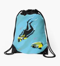 Dive Drawstring Bag