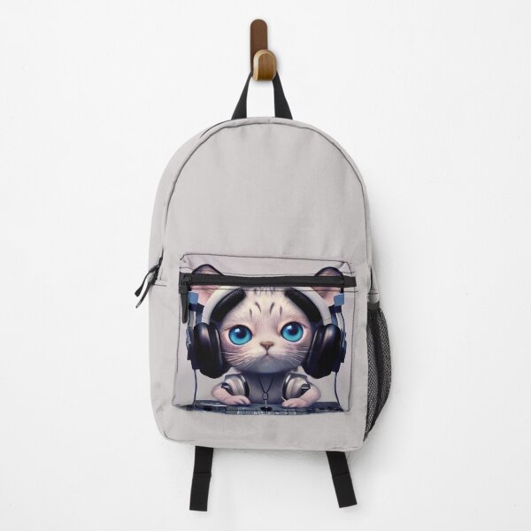 Item preview, Cute Dj Cat designed and sold by NEWCUTIE.