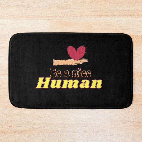 Item preview, Be a nice human, heart on the palm designed and sold by HarriPaloma.