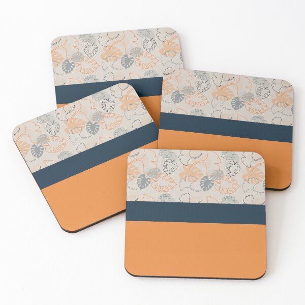 Item preview, Autumn leaves are dark blue, gray and dark yellow .  designed and sold by bayanabufadda.