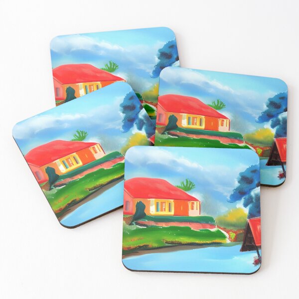 Item preview, hut on the river bank designed and sold by OverAltruist.