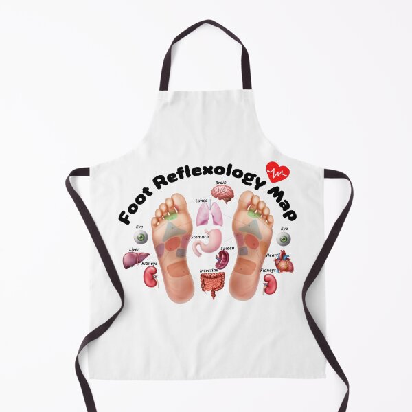 Item preview, Foot Reflexology Map designed and sold by The Shark Designer.
